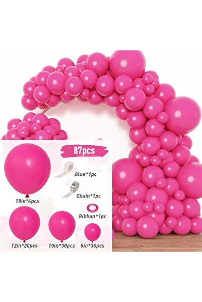 Choice6 87PCS 6 87PCS Solid Color Balloon Arch Decoration Kit - Thick Latex B...
