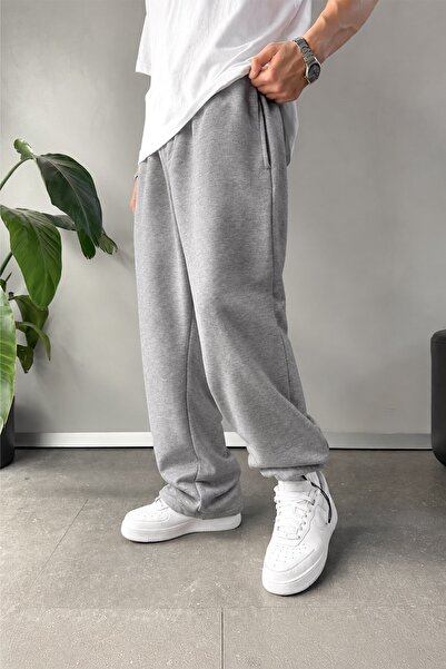 Flaw Wear Ayarlanabilir Paça Basic Eşofman Altı Gri
