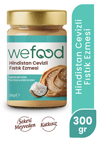 Wefood Hindistan Cevizli Fıstık Ezmesi 300 gr