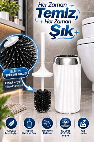 Sunplast Antibakteriyel Silikon Tuvalet Fırçası - Tuvalet Ve Klozet Temizleme...