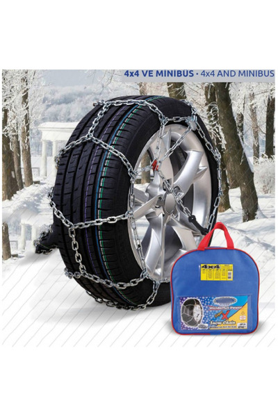 KNK Araç Kar Patinaj Zinciri Mahmuzlu 4x4 245x70xR16