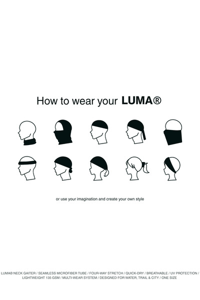 Luma Neckwear Desensiz Neon Boyunluk - Baf