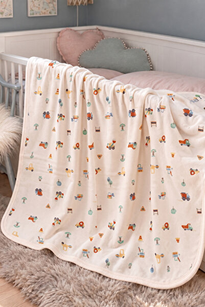 Rocha Baby Soft Cotton Baby Blanket - Unisex Newborn Blanket