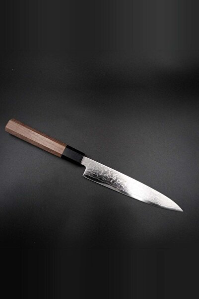 Genel Markalar Japon Şef Bıçağı - Yoshihiro Ginsan Petty 150mm - Suminagashi