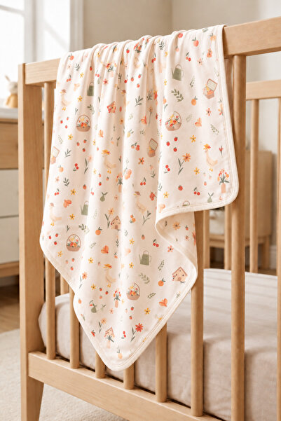 Rocha Baby Soft Cotton Baby Blanket - Unisex Newborn Blanket