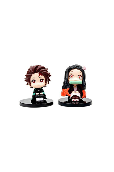 Choice6 Bandai 2pcs R Figure Action Demon Killer Kimetsu YAIBA Animated Chara...