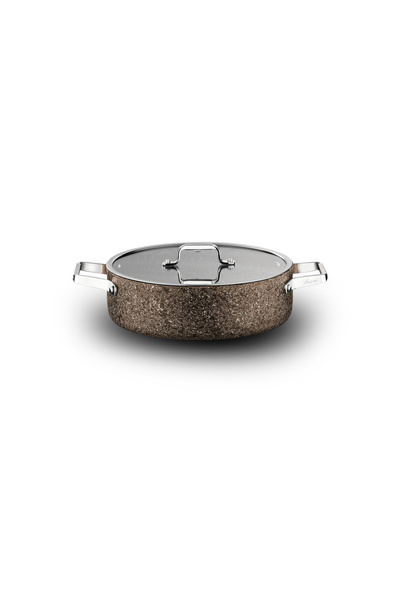 Brioni Stone-Age Terra 7 Piece Non-Scratch Fireproof Non-Stick Induction Cookware Set