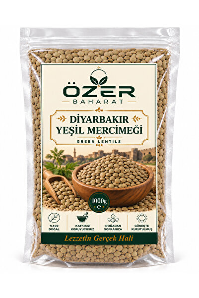Diyarbakır Yeşil Mercimeği 1Kg