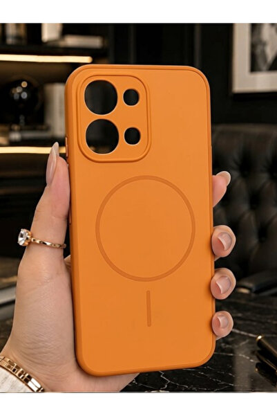 CaseTechnoo Oppo A6 Pro UYUMLU Çift Renkli Soft Pastel BTU Magsafe Baskılı Si...
