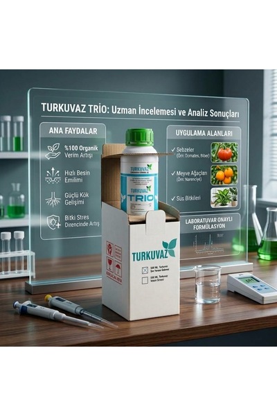 Turkuvaz 500 ML. TurkuvazTrio (Yarasa Gübresi, Deniz Yosunu, Bitkisel Menşeli...