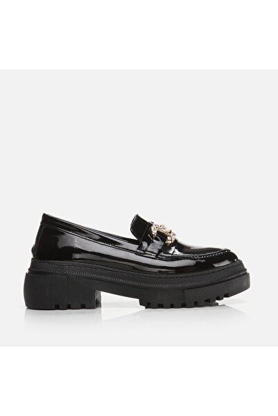 Yaya by Hotiç Γυναικείο Μαύρο Loafer