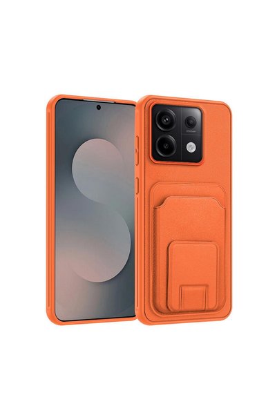 Zebana Xiaomi Redmi Note 14S Compatible Case Flexstand Card Holder Silicone C...