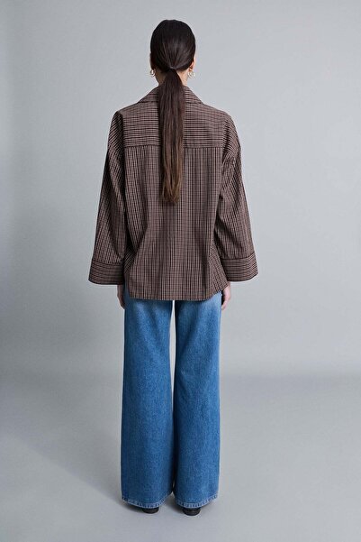 VATKALI Modern kesim oversize gömlek- Premium edition