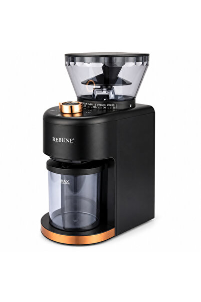 Biki Coffee Grinder 200W and 230g Bean Capacity and Adjustable Grind Level –R...