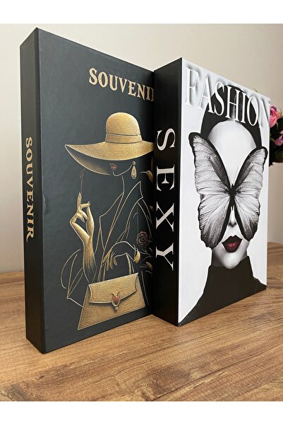 FASHION-SOUVENIR 2 Lİ DEKORATİF KUTU