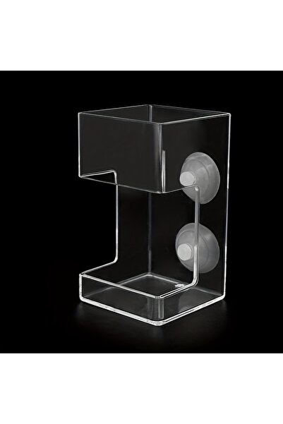 Choice 1PC Square Aquarium Feeding Ring Floating Food Tray Feeder with Suctio...