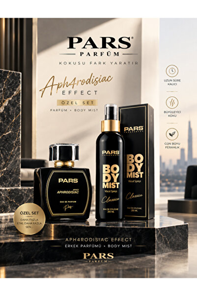 Pars Parfum PARS APHRODISIAC EEFECT CLASSIC PARFÜM VE BODY MIST VÜCUT SPREYİ