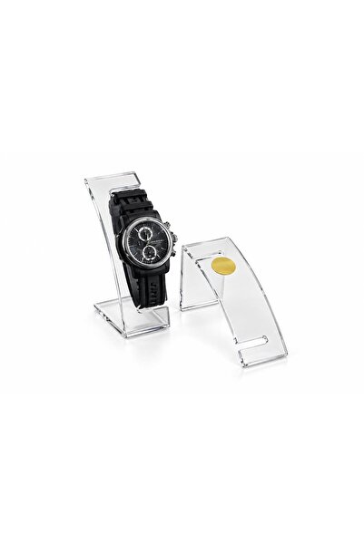 STAND MARKET Watch Stand Sw Model 13 cm Slim Oval Transparent – 5 Pieces