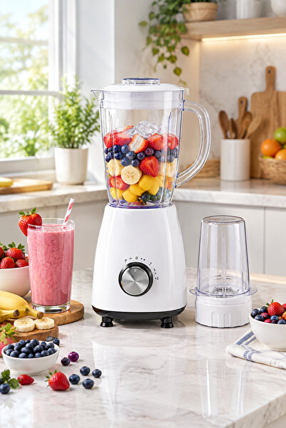 Kion Kyon White Blender, KHR/5001, 1.2L, Premium Choice, Durable Design, Prem...