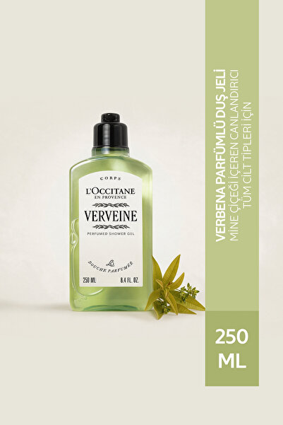 L'Occitane Verbena Parfümlü Duş Jeli, Mine Çiçeği Özlü, 500 ml