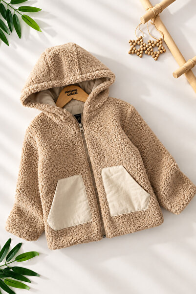 Minigimin Cicileri My Little One's Cicileri Pocket Detailed Hooded Unisex Chi...