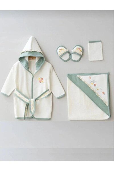 Gaye Bebe Towel Bathrobe Set Organic