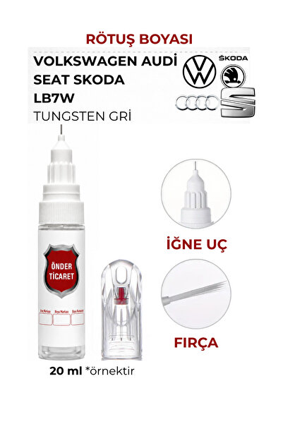 Önder Ticaret Volkswagen Audi Seat Skoda LB7W Tungsten Gri Rötuş Boyası