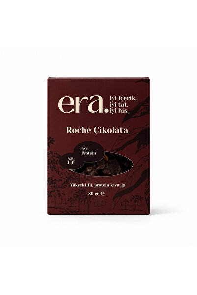 Era Gurme Roche Çikolata - Vegan, Glutensiz, Ketojenik - 80g