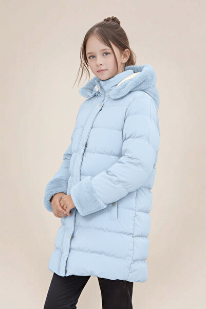 Lovrel Long Length Comfortable and Stylish with Sleeves and Hood Detail Fleec...