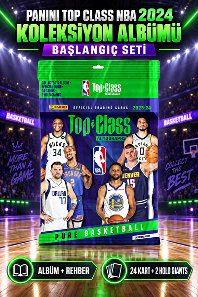 TOYFEST Nba Top Class 2024 Basketball Player Album Magazine