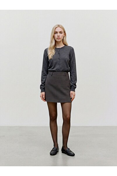 Vero Moda Rock AWDEEM Hohe Taille Kurzer Rock