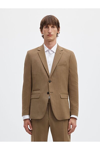 SELECTED Blazer Gewebter Wollgemisch