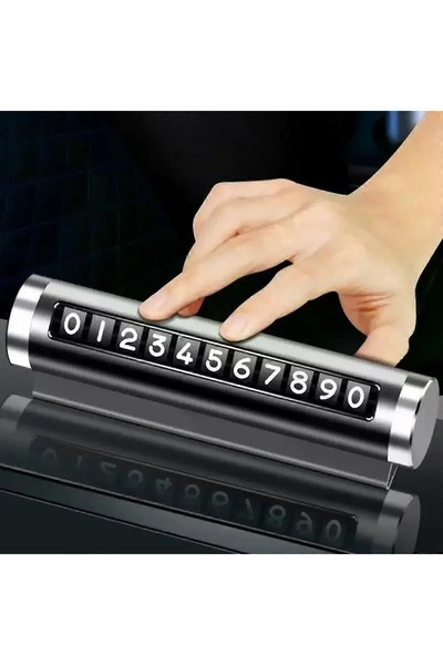 SS HOME CONCEPT Phone Number Plate Roller Adjustment Colorful Metal Aluminum ...