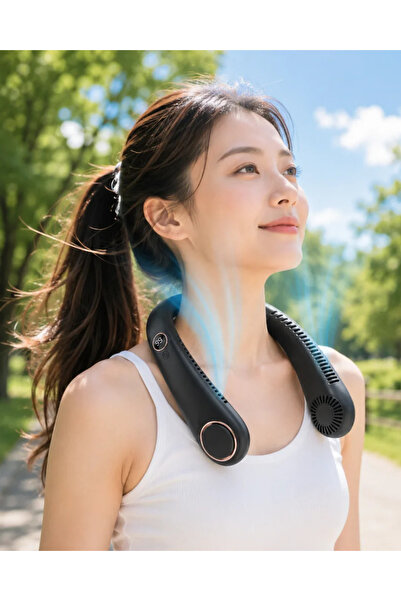SS HOME CONCEPT Portable Fan with Neck Strap and Strong Wind Feature