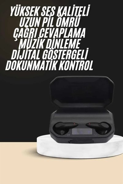 SS HOME CONCEPT Kulak İçi Bluetooth Kulaklık Rgb Işıklı Çift Mikrofonlu iOS/Android Uyumlu BT 5.2