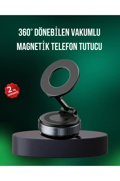 SS HOME CONCEPT Aluminum Body Magnetic In-Car Phone Holder