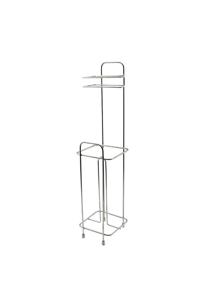 SS HOME CONCEPT Square Metal - Chrome Spare Toilet Paper Holder