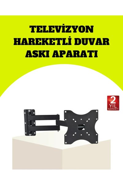SS HOME CONCEPT VESA Uyumlu Hareketli TV Askı Aparatı Kolay Montaj