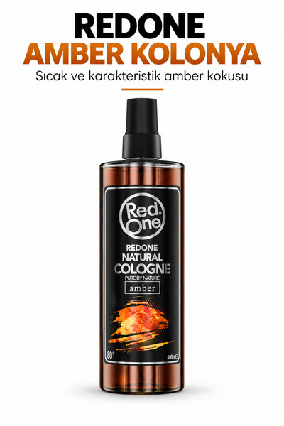 Red One Amber Kolonya 400 Ml