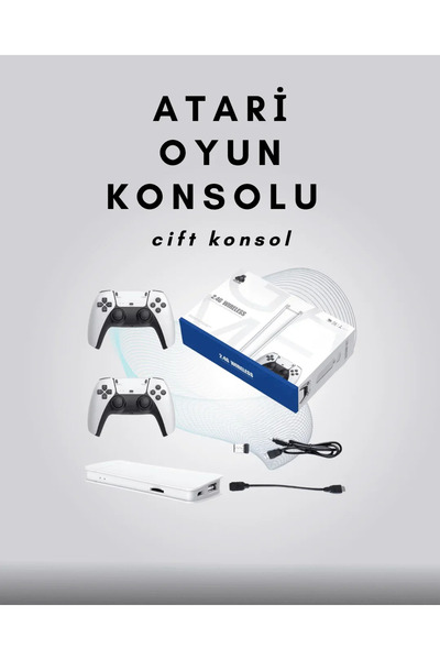 4K Destekli Bluetooth Retro Oyun Konsolu – M15 Modeli
