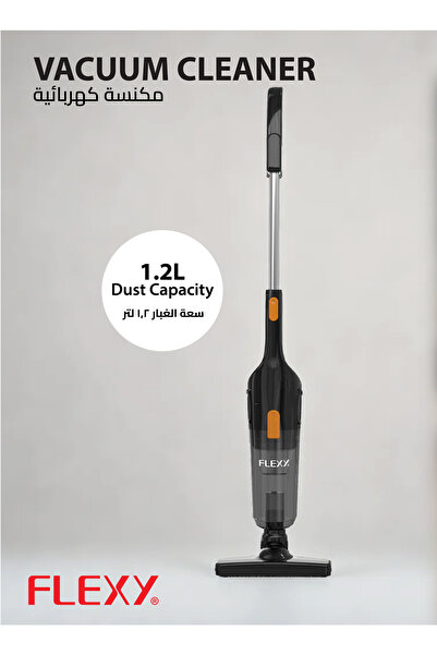 flexy Vacuum Cleaner 1000W, 1.2L Dust Cup, HEPA Multi-Layer Filter, Powerful Suction, Washable Filter, 3-in-1 Lightweight Design, FVC612ST, 2-Year