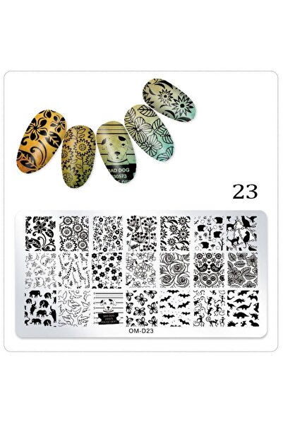 BEAUTY BOX COSMETIC Nail Art Stampa Plakası Tırnak Stampası Stamper Tırnak Sü...