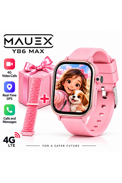 MAUEX Y86 MAX Έξυπνο Ρολόι για Παιδιά 4G GPS Βιντεοκλήση SOS Nano SIM Android...