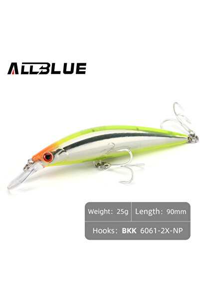 Choice 90MM Color G ALLBLUE Heavy Weight Minnow 90mm/110mm Sinking Jerkbait L...