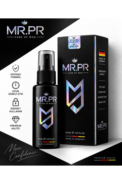 MR.PR Care & Massage For Man Premium Quality Sprey 30 ml Germany