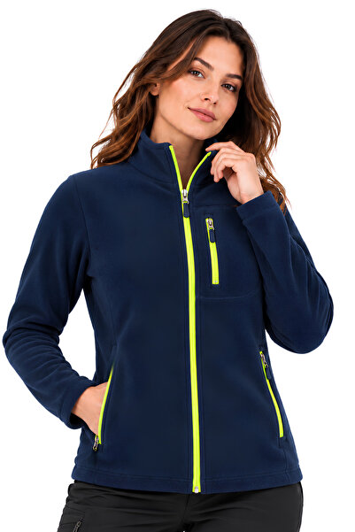 GENIUS STORE Κατάστημα Γυναικείο Fleece Full Zipper Outdoor 3 Pocket Sports F...