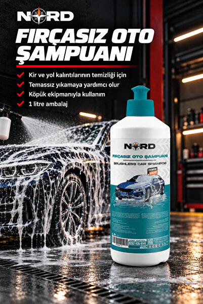 Fırçasız Oto Şampuanı 1 L