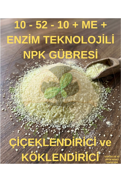 Saglam Tarım Çiçeklendirici ve Köklendirici 10.52.10+ME+Enzimli NPK Gübresi 5...