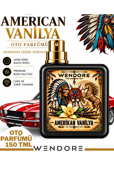 Wendore American Vanilya Araç Oto Parfümü Premıum Seri 150ml