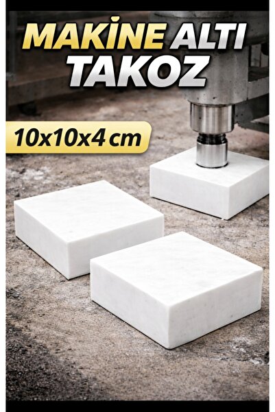 Tasarım Makine Altı Takoz 10x10x4 cm 4adet | Polietilen (PE) | Yük Taşıyıcı &...